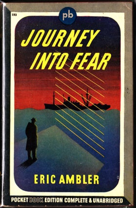 Item #5504 Journey Into Fear. Eric Ambler