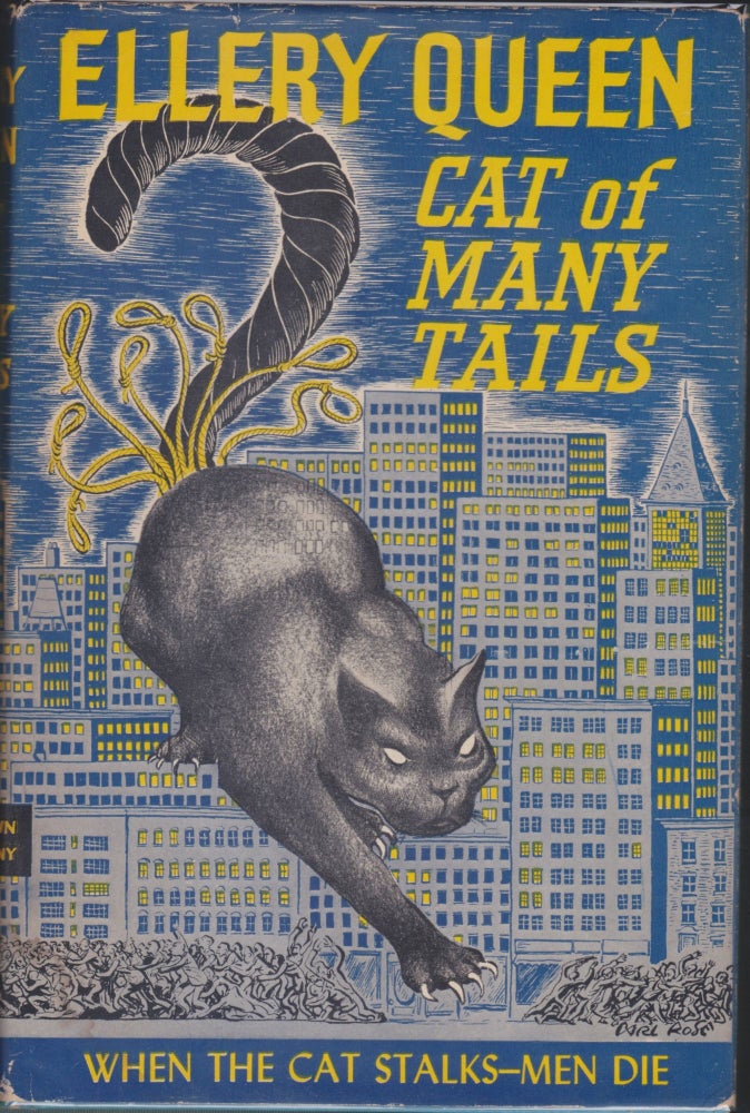 Item #5607 Cat Of Many Tails. Ellery Queen.