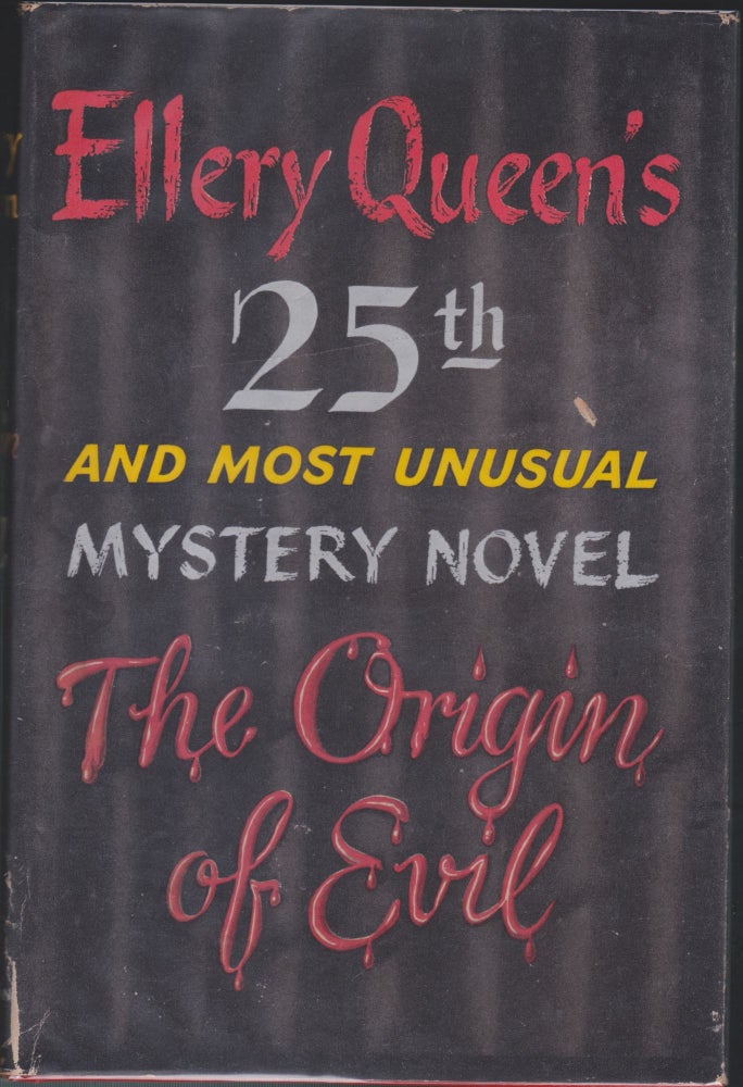Item #5609 The Origin Of Evil. Ellery Queen.
