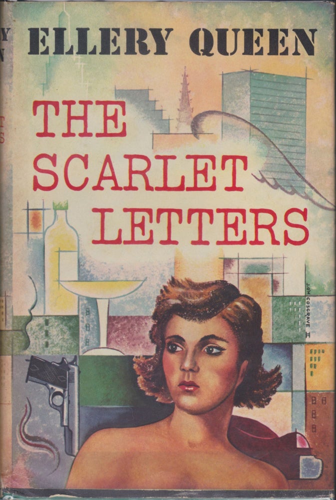 Item #5611 The Scarlet Letters. Ellery Queen.