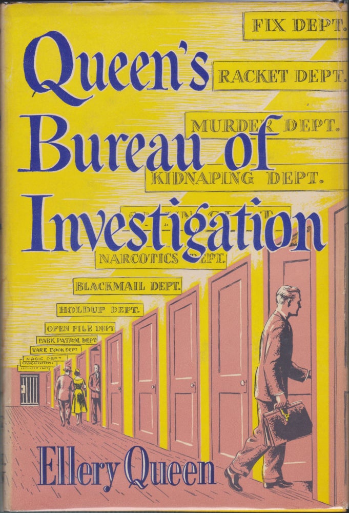 Item #5613 Queen's Bureau Of Investigation. Ellery Queen.