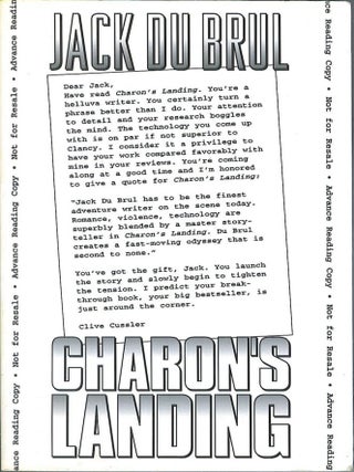 Item #800 Charon's Landing. Jack Du Brul
